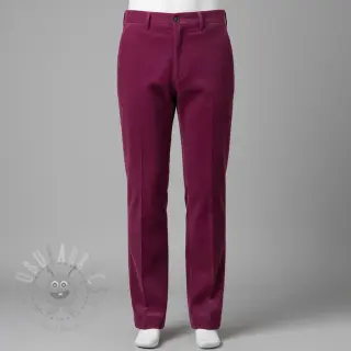 Sztruks 6W WASHED STRETCH fuchsia