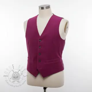 Sztruks 6W WASHED STRETCH fuchsia