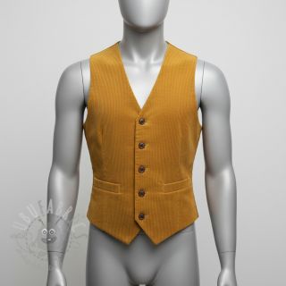 Sztruks 6W WASHED STRETCH ochre