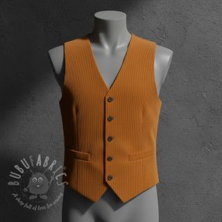 Sztruks 6W WASHED STRETCH mustard