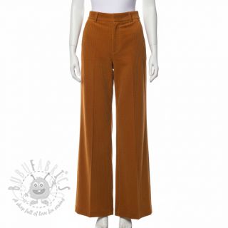 Sztruks 6W WASHED STRETCH mustard