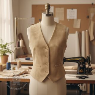 Sztruks 6W WASHED STRETCH light yellow