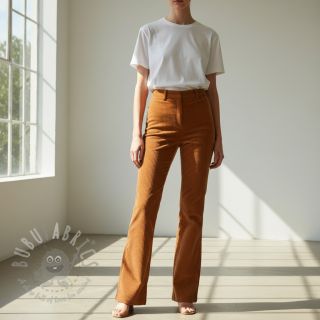 Sztruks 6W WASHED STRETCH rust