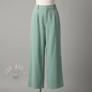 Sztruks 6W WASHED STRETCH mint