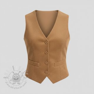 Sztruks 6W WASHED STRETCH camel