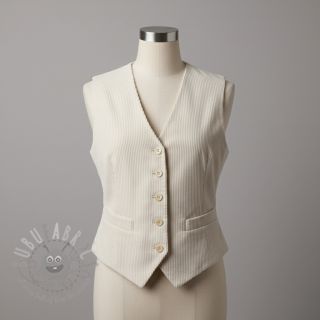 Sztruks 6W WASHED STRETCH off white