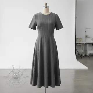 Sztruks 6W COTTON TOUCH dark grey