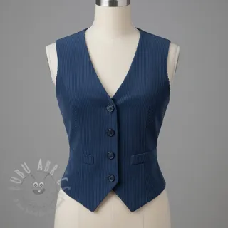 Sztruks 6W COTTON TOUCH blue
