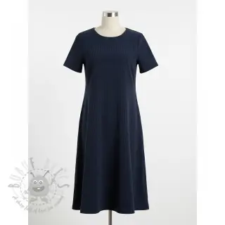 Sztruks 6W COTTON TOUCH navy