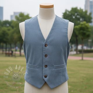 Sztruks 6W COTTON TOUCH light blue