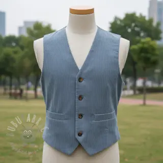Sztruks 6W COTTON TOUCH light blue