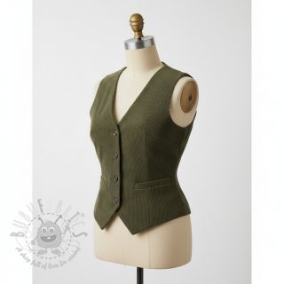 Sztruks 6W COTTON TOUCH camo green