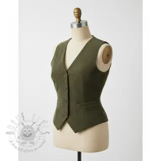 Sztruks 6W COTTON TOUCH camo green
