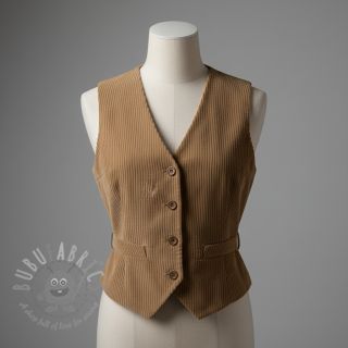 Sztruks 6W COTTON TOUCH taupe