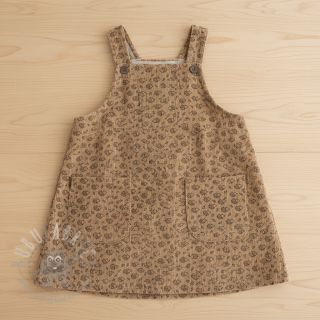 Sztruks STRETCH Little hedgehog sand