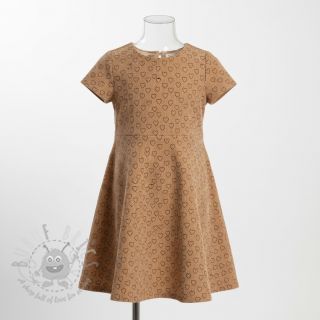 Sztruks STRETCH Little love sand