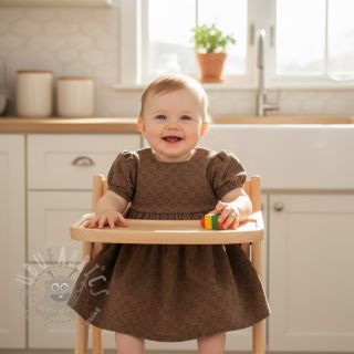 Sztruks STRETCH Little love taupe