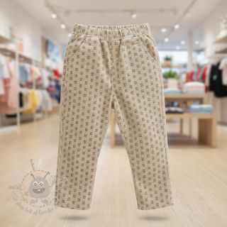 Sztruks STRETCH Little bunny light sand