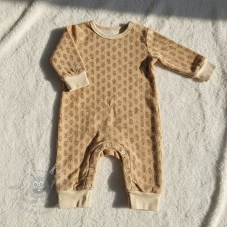 Sztruks STRETCH Little flower sand