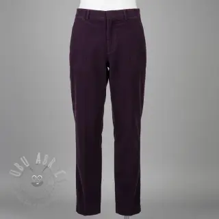Sztruks aubergine