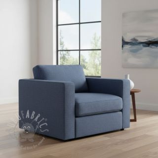 Tkanina płótno CANVAS STONEWASHED navy