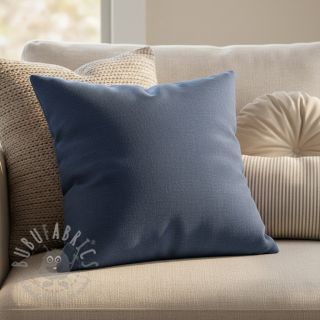 Tkanina płótno CANVAS STONEWASHED navy