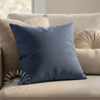 Tkanina płótno CANVAS STONEWASHED navy