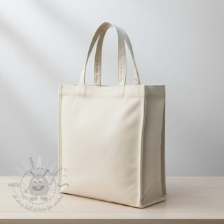 Tkanina płótno CANVAS STONEWASHED ecru