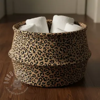 Tkanina dekoracyjna Animal skin light brown digital print