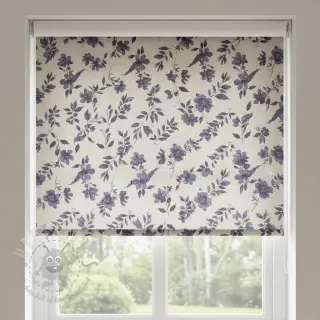 Tkanina dekoracyjna Linenlook Night flowers digital print
