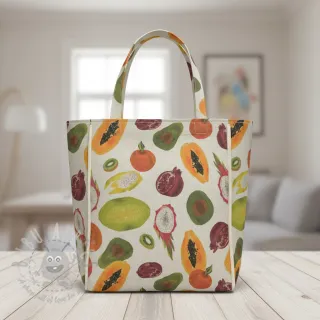 Tkanina dekoracyjna Linenlook Fruit digital print