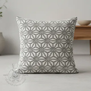 Tkanina dekoracyjna jacquard Bong ecru