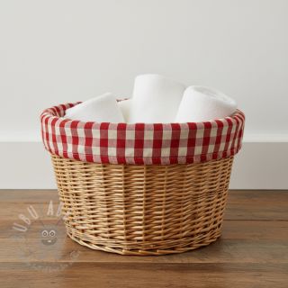 Tkanina dekoracyjna Celestin LUREX rouge