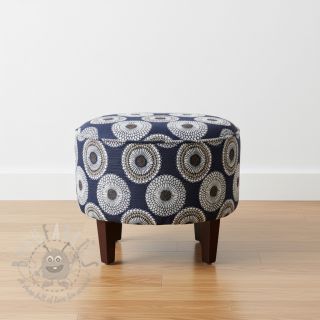 Tkanina dekoracyjna jacquard Jojoba marine