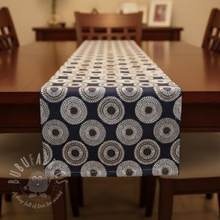 Tkanina dekoracyjna jacquard Jojoba marine