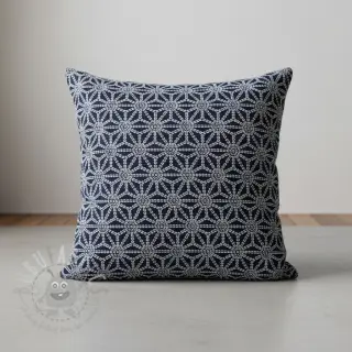 Tkanina dekoracyjna jacquard Bong marine