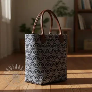 Tkanina dekoracyjna jacquard Bong marine