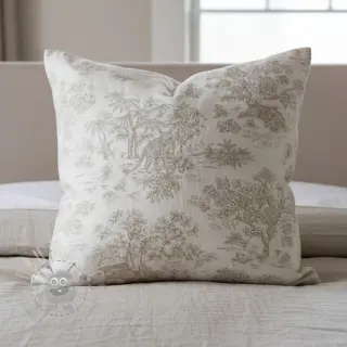 Tkanina dekoracyjna jacquard MACASSAR alover lin