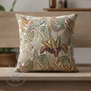 Tkanina dekoracyjna jacquard Egypte blanc