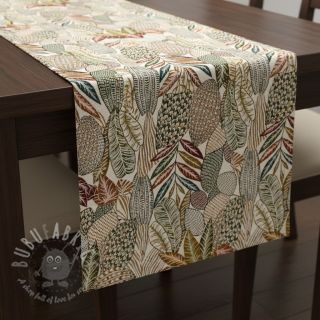 Tkanina dekoracyjna jacquard Egypte blanc