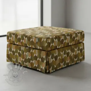 Tkanina dekoracyjna jacquard Mustang gold