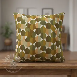 Tkanina dekoracyjna jacquard Mustang gold