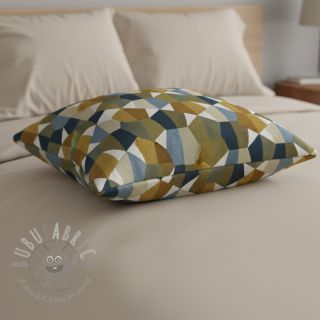 Tkanina dekoracyjna jacquard Mustang blue