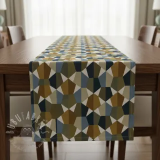 Tkanina dekoracyjna jacquard Mustang blue