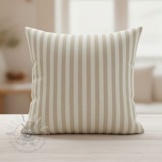 Tkanina dekoracyjna jacquard LINEN LOOK Cabourg lin