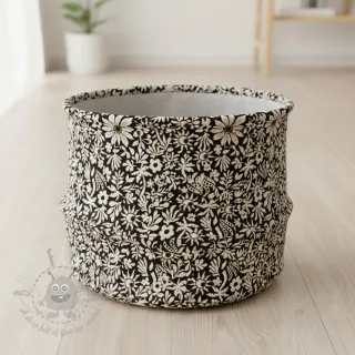 Tkanina dekoracyjna jacquard Sunlight noir