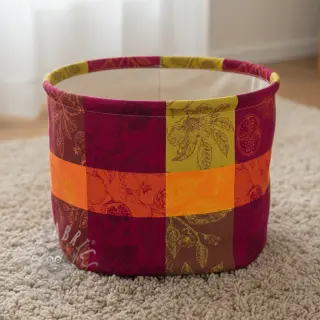 Tkanina dekoracyjna FRENCH TABLE CLOTH JACQUARD Cabosse allover harissa