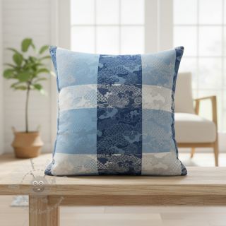 Tkanina dekoracyjna FRENCH TABLE CLOTH JACQUARD Niwa allover indigo