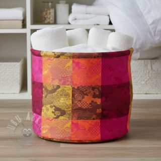 Tkanina dekoracyjna FRENCH TABLE CLOTH JACQUARD Niwa allover harissa