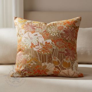 Tkanina dekoracyjna jacquard Opium allover peanut